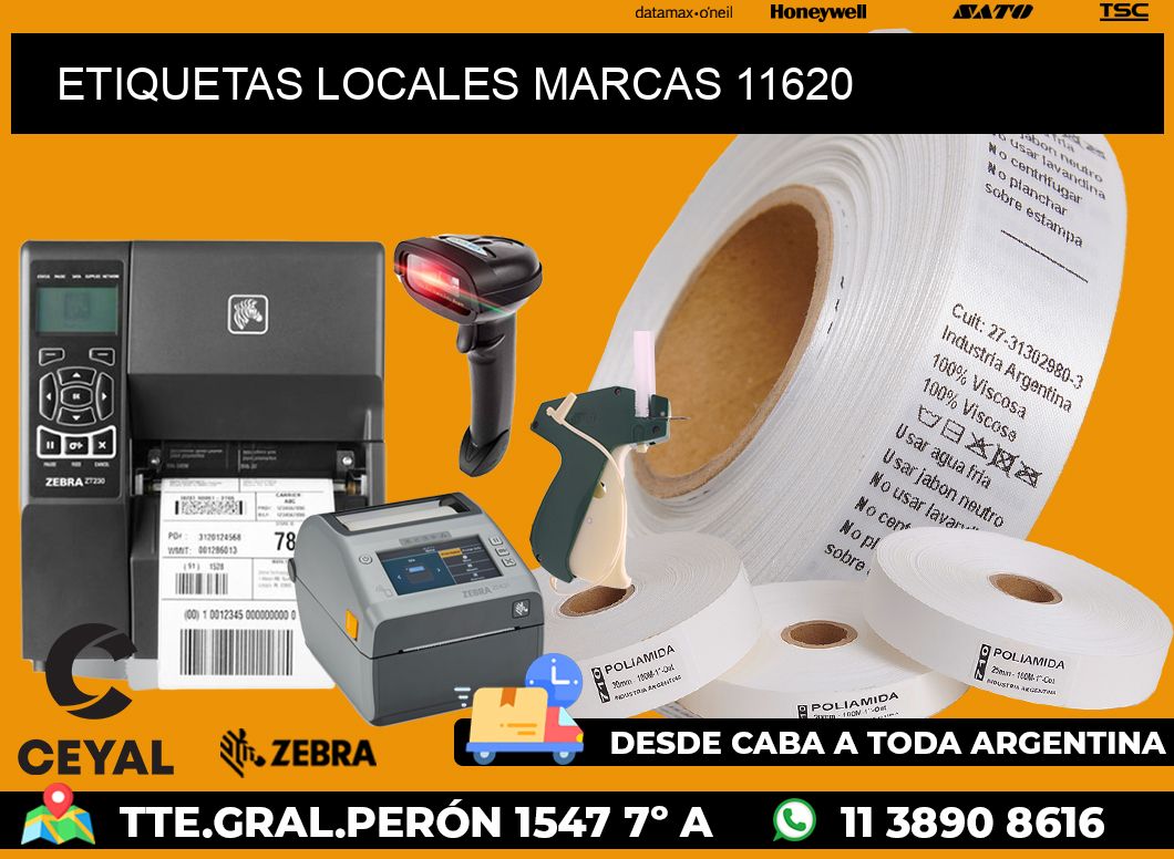 ETIQUETAS LOCALES MARCAS 11620
