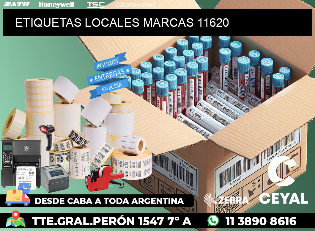 ETIQUETAS LOCALES MARCAS 11620