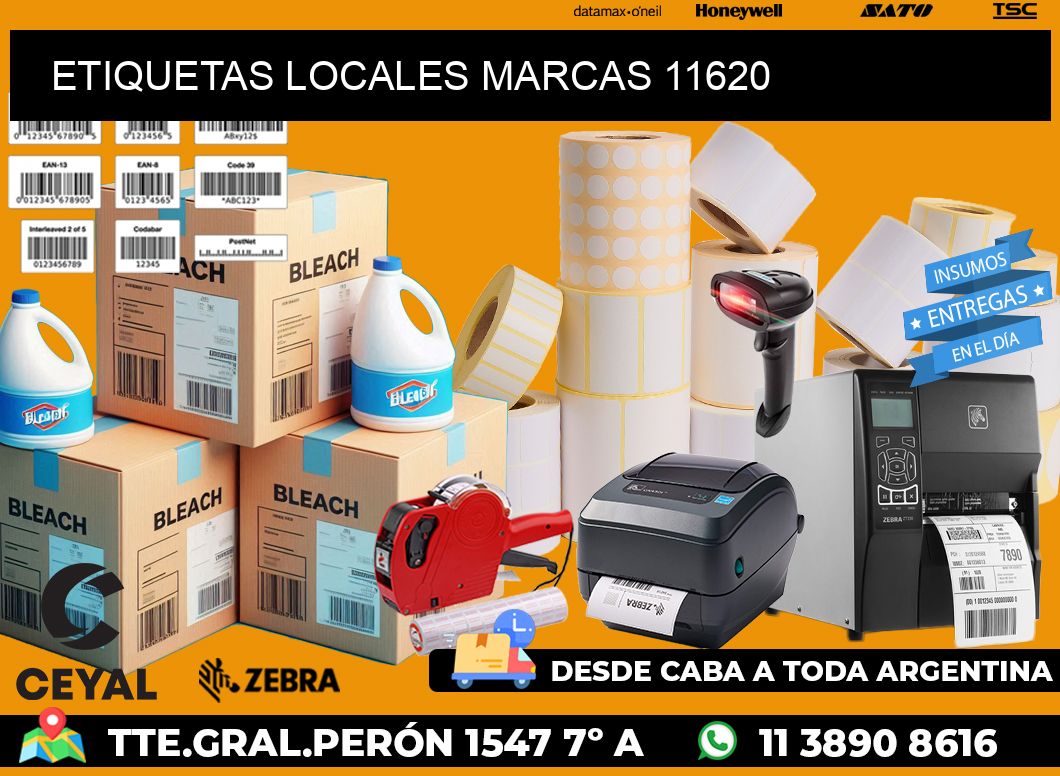 ETIQUETAS LOCALES MARCAS 11620