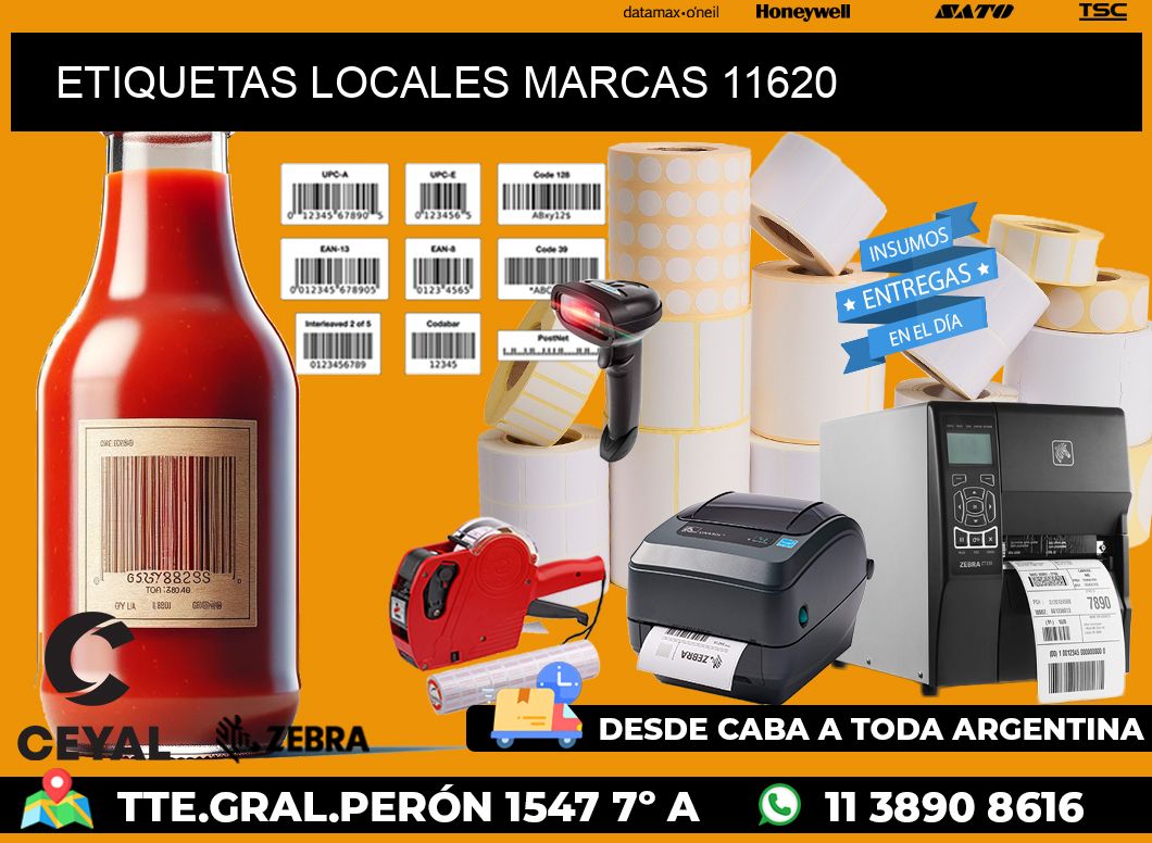 ETIQUETAS LOCALES MARCAS 11620