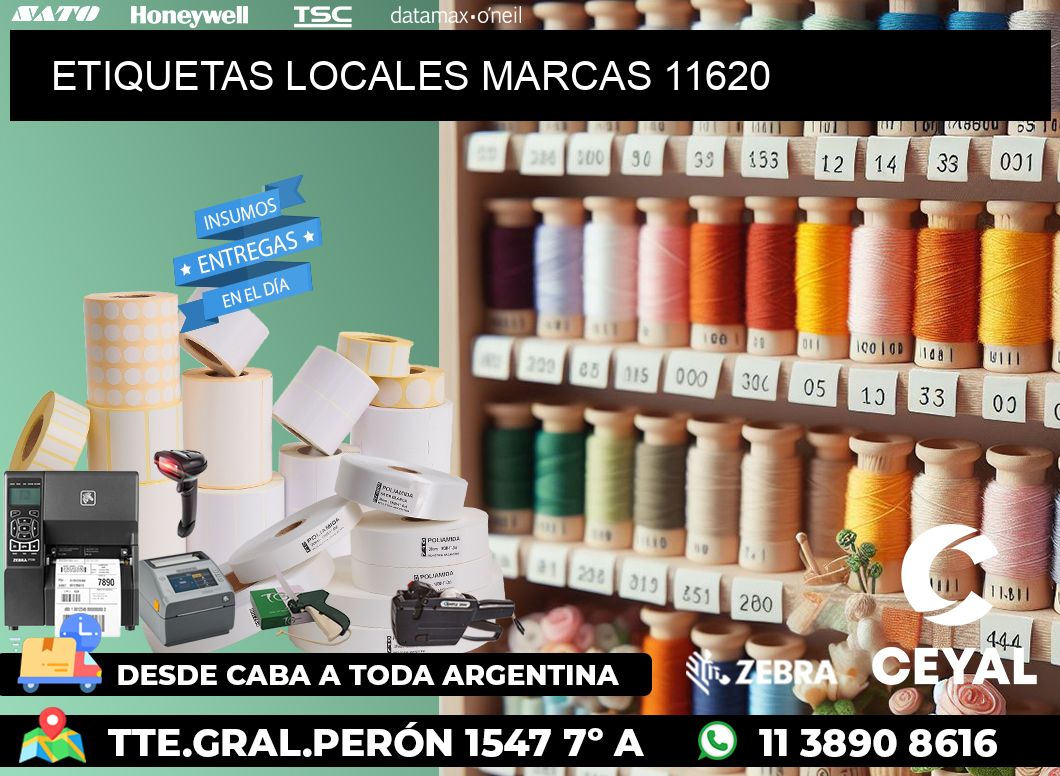ETIQUETAS LOCALES MARCAS 11620