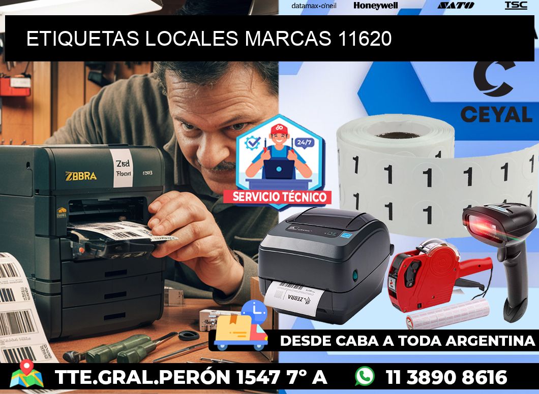 ETIQUETAS LOCALES MARCAS 11620