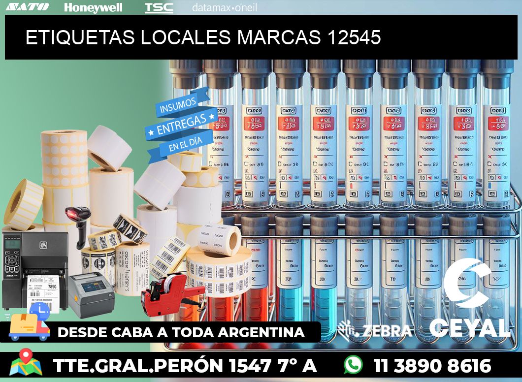 ETIQUETAS LOCALES MARCAS 12545