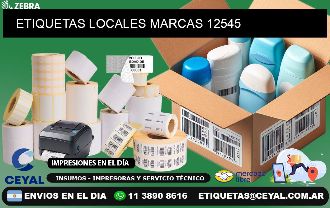 ETIQUETAS LOCALES MARCAS 12545