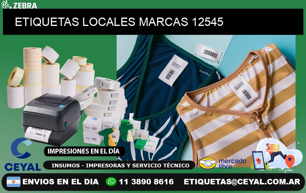 ETIQUETAS LOCALES MARCAS 12545