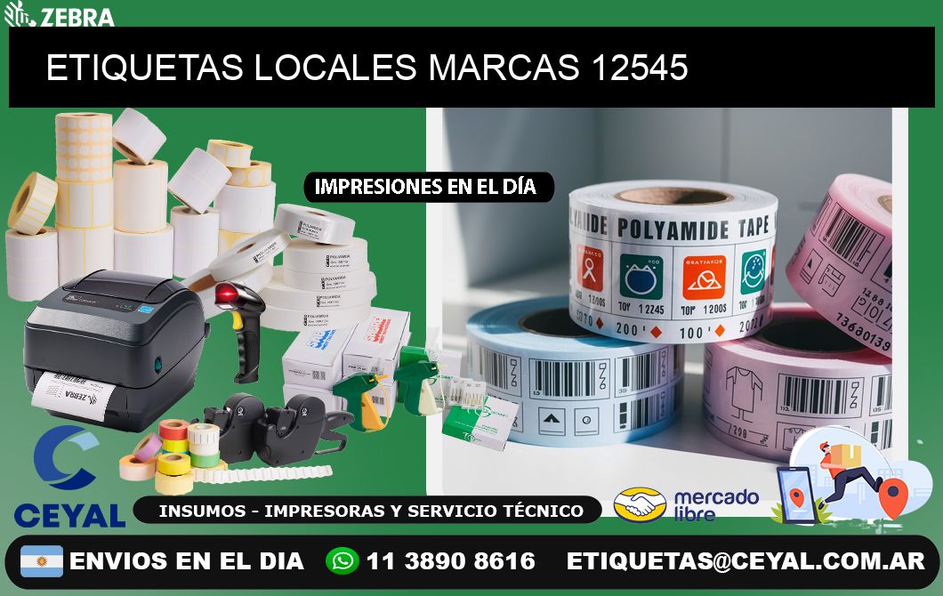ETIQUETAS LOCALES MARCAS 12545