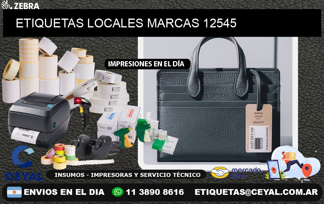 ETIQUETAS LOCALES MARCAS 12545