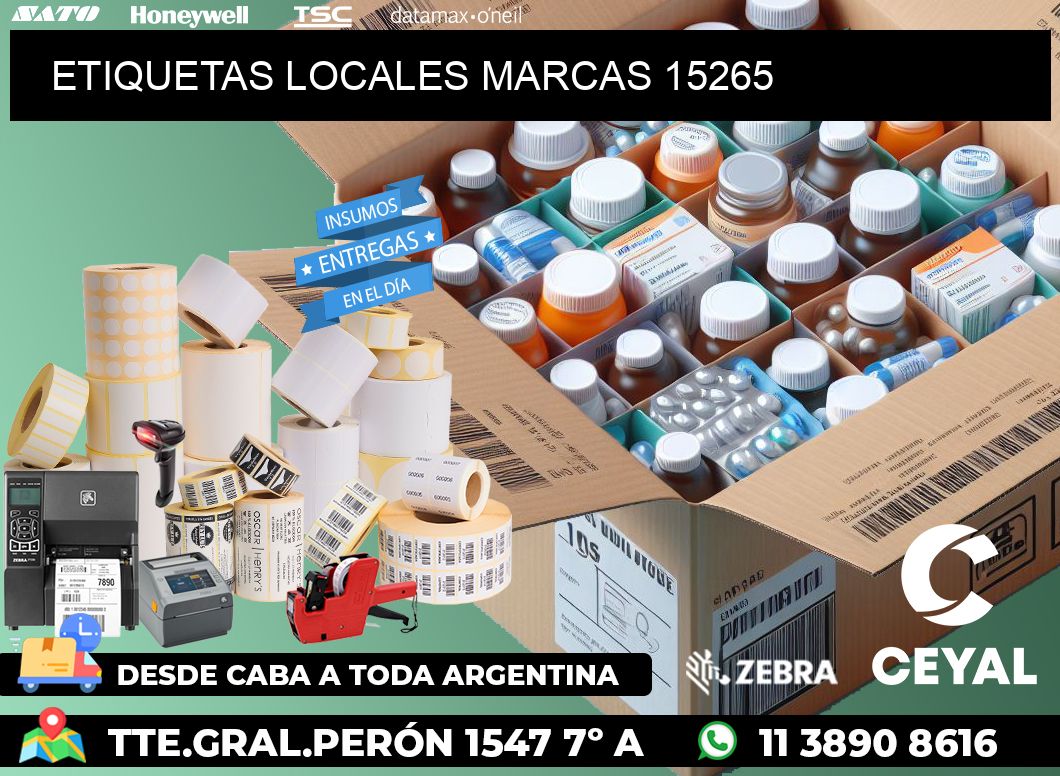 ETIQUETAS LOCALES MARCAS 15265