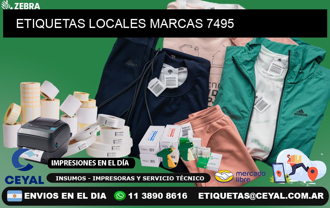 ETIQUETAS LOCALES MARCAS 7495