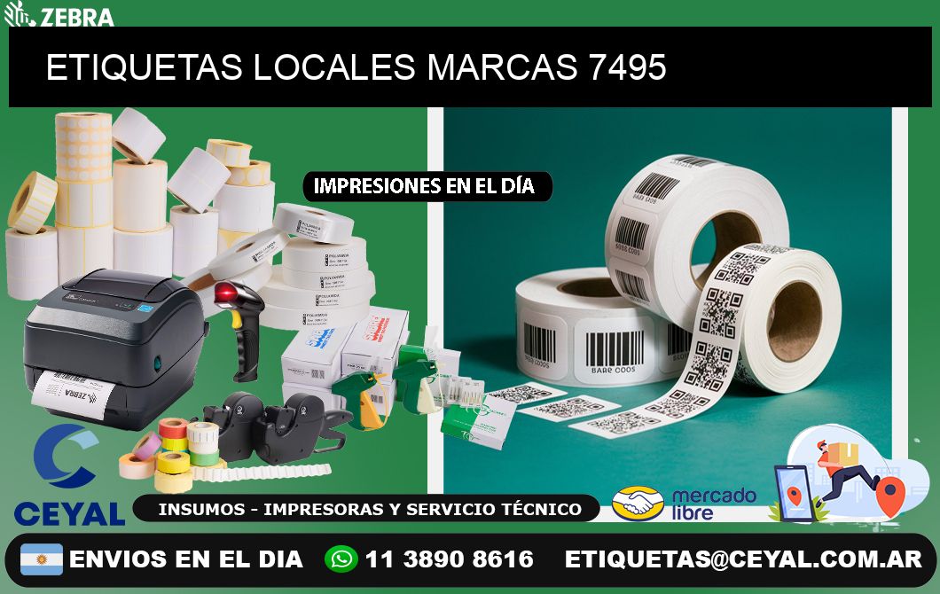 ETIQUETAS LOCALES MARCAS 7495