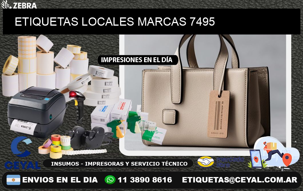 ETIQUETAS LOCALES MARCAS 7495