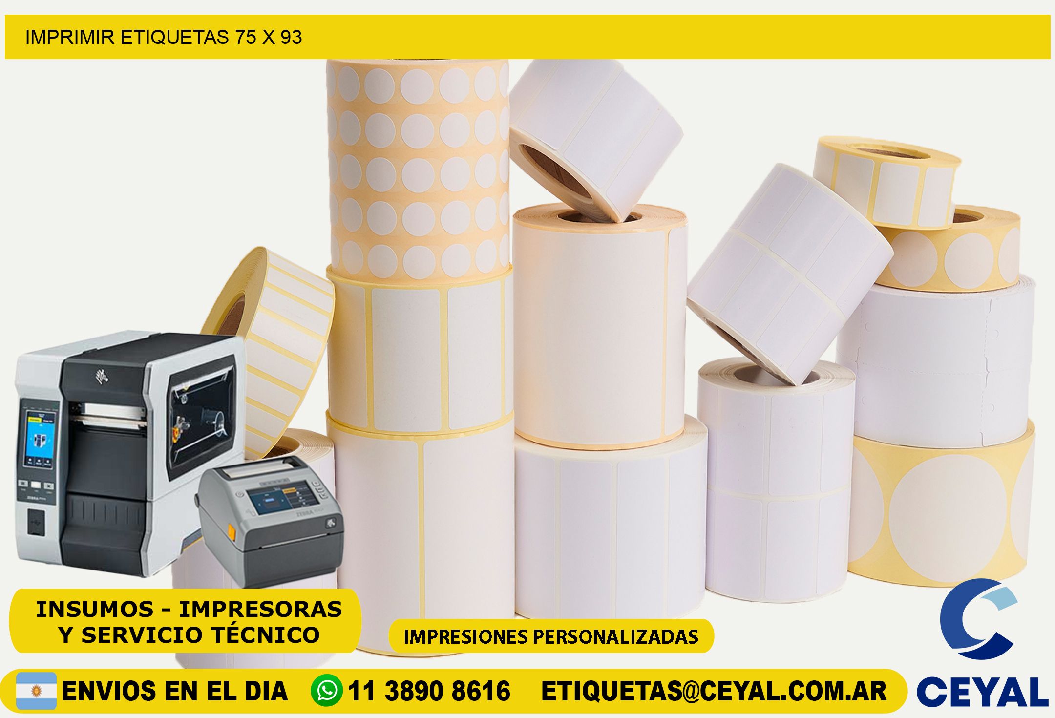 IMPRIMIR ETIQUETAS 75 x 93