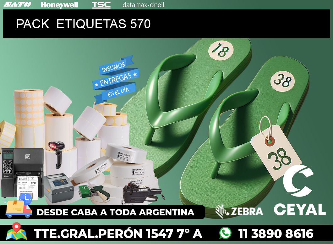 PACK ETIQUETAS 570