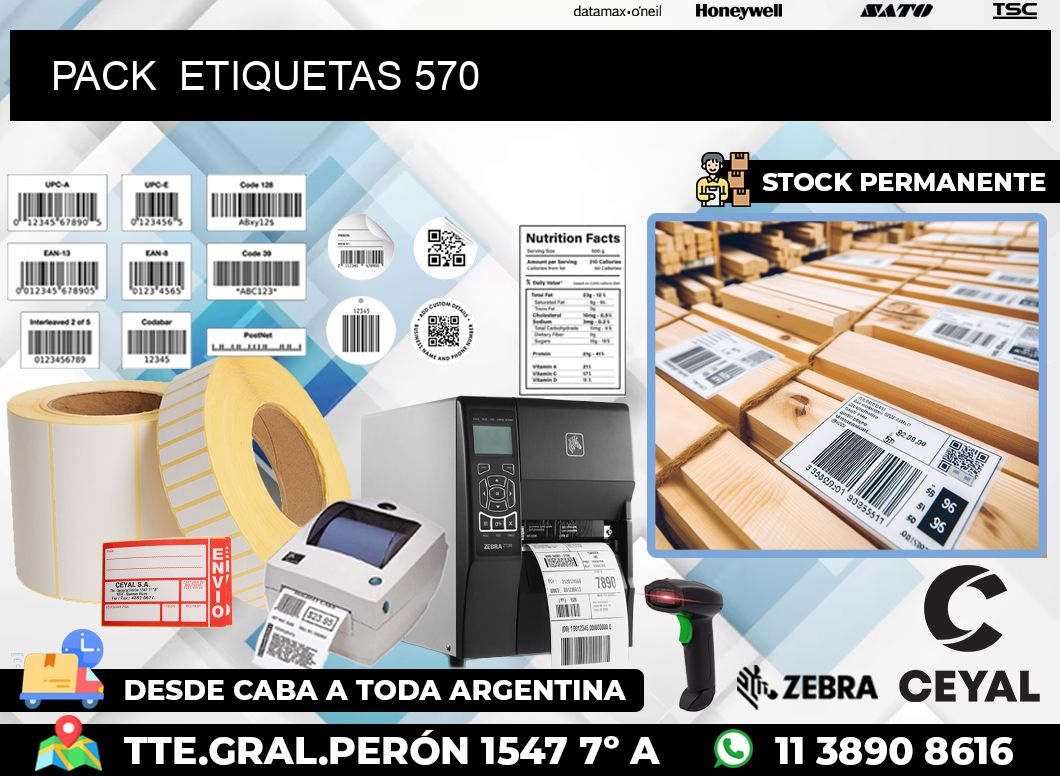 PACK ETIQUETAS 570