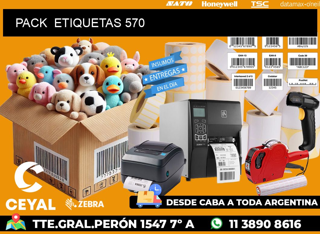PACK ETIQUETAS 570