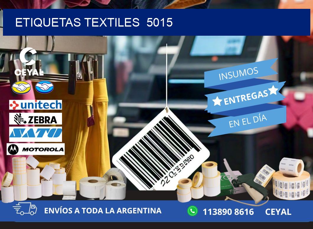ETIQUETAS TEXTILES 5015
