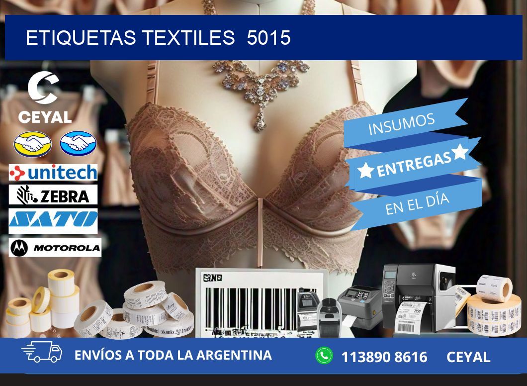 ETIQUETAS TEXTILES 5015