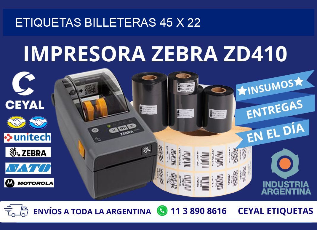 ETIQUETAS BILLETERAS 45 x 22