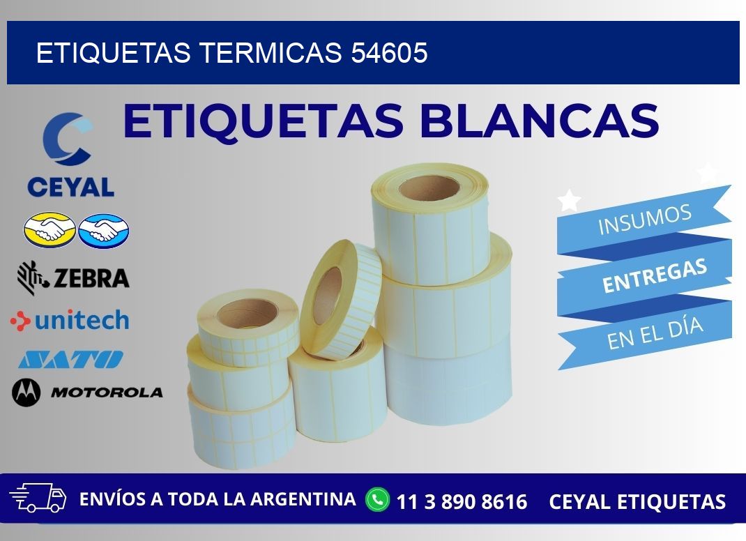 ETIQUETAS TERMICAS 54605