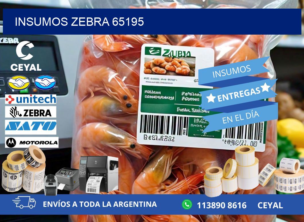 INSUMOS ZEBRA 65195