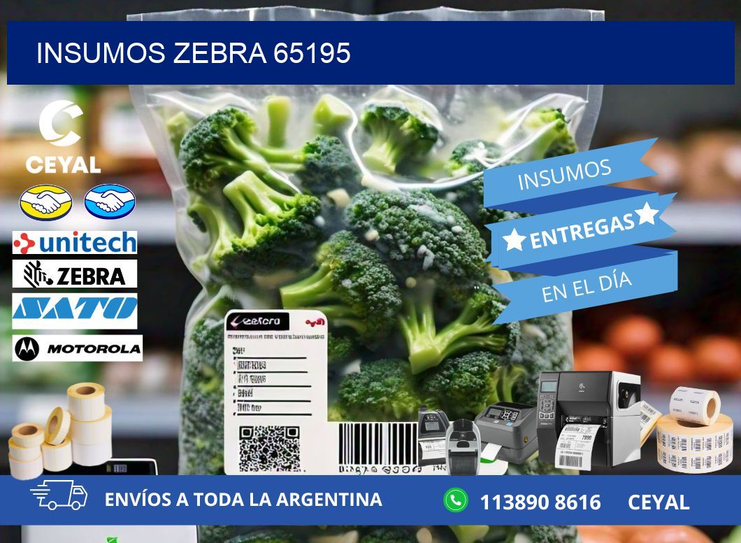 INSUMOS ZEBRA 65195