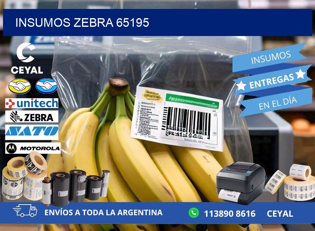 INSUMOS ZEBRA 65195