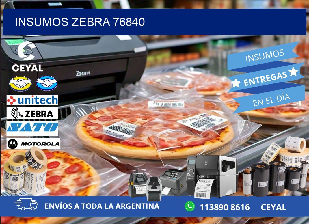 INSUMOS ZEBRA 76840