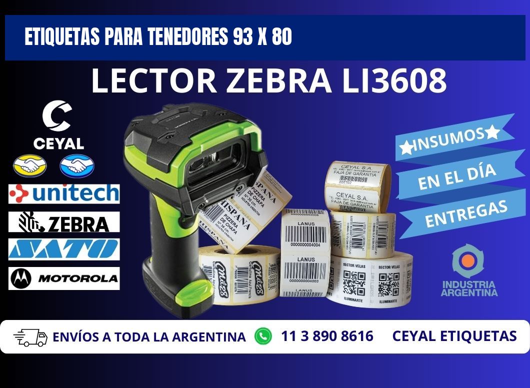 ETIQUETAS PARA TENEDORES 93 x 80