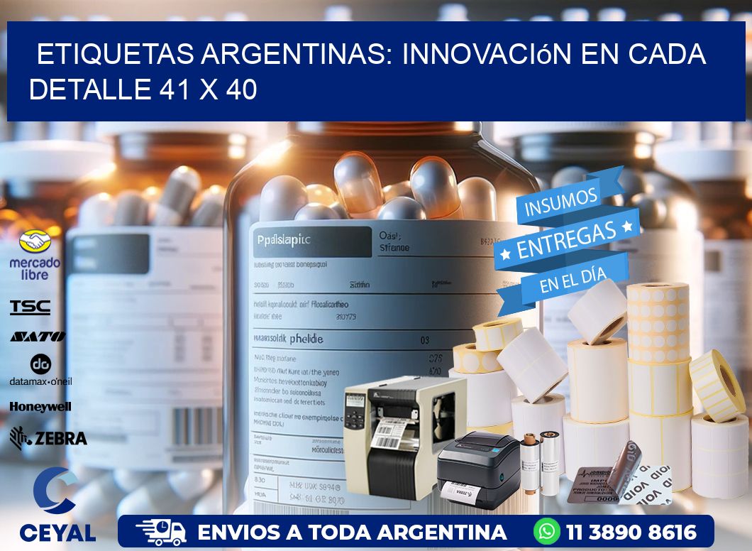 Etiquetas Argentinas: Innovación en Cada Detalle 41 x 40