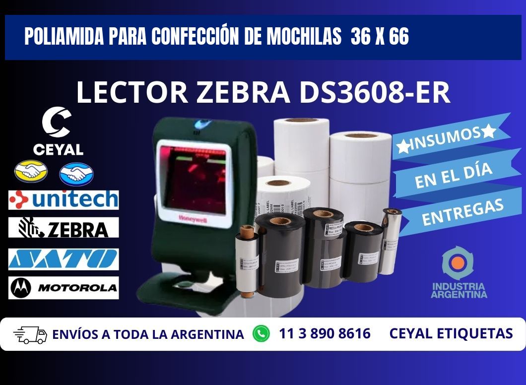 POLIAMIDA PARA CONFECCIÓN DE MOCHILAS  36 x 66