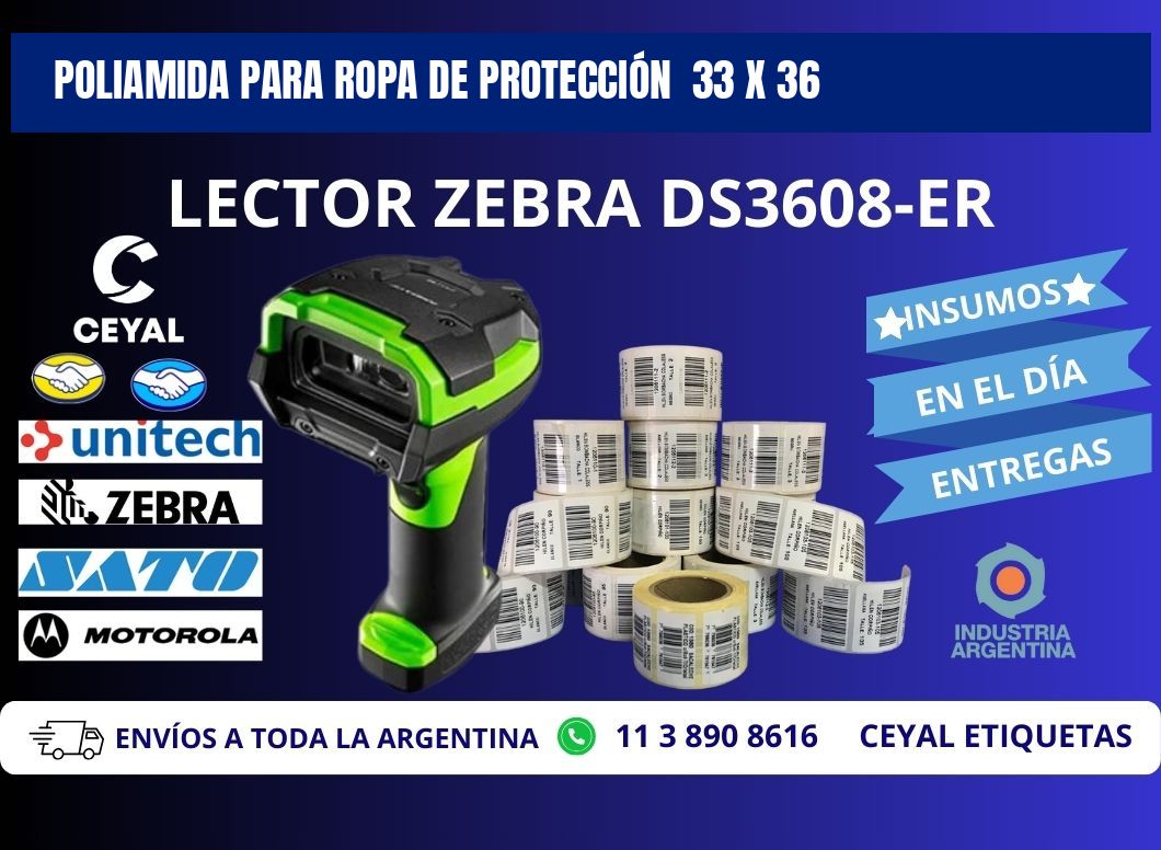 POLIAMIDA PARA ROPA DE PROTECCIÓN  33 x 36