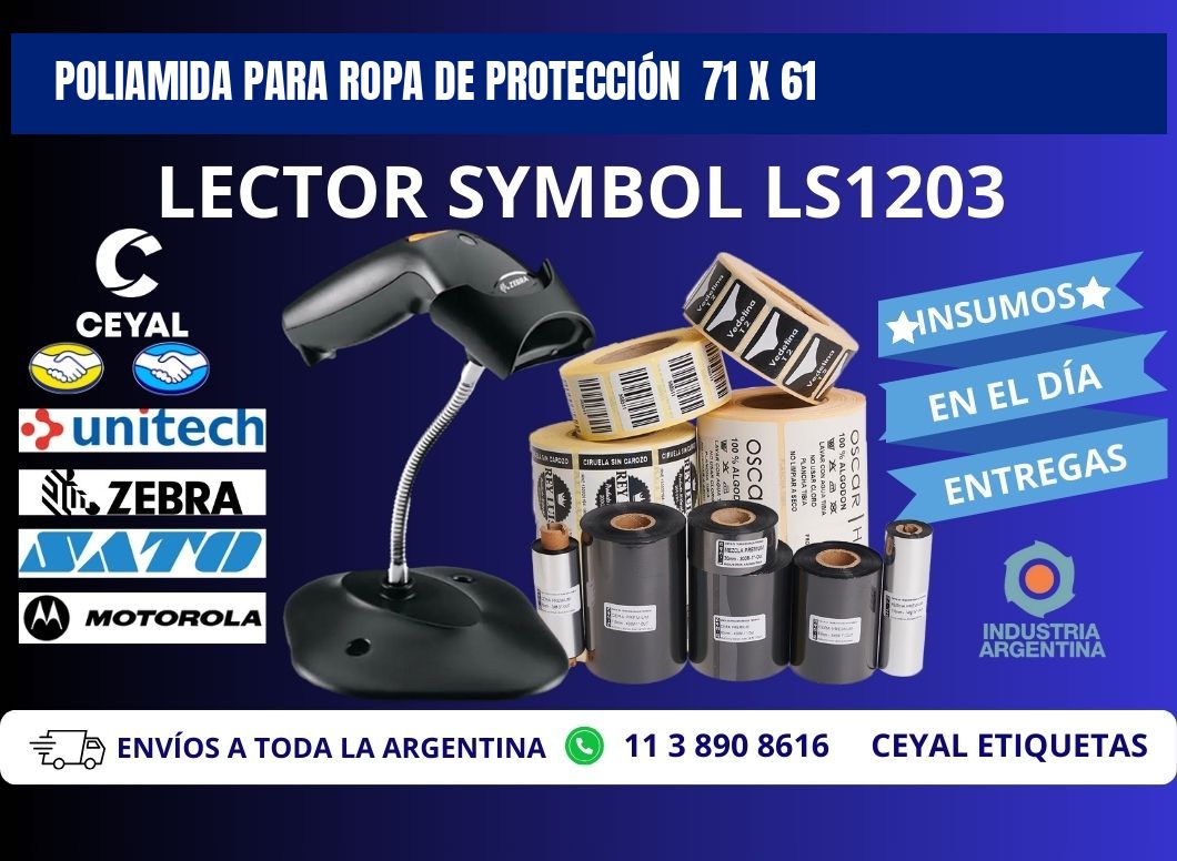 POLIAMIDA PARA ROPA DE PROTECCIÓN  71 x 61