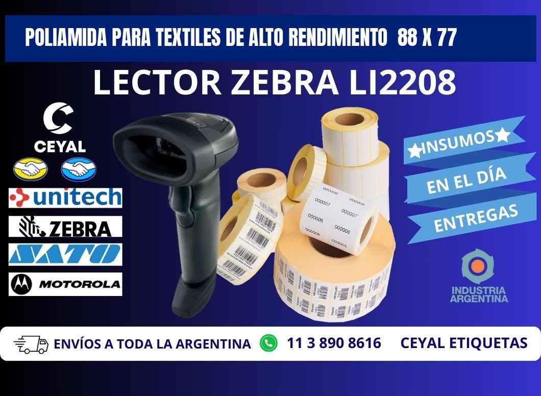 POLIAMIDA PARA TEXTILES DE ALTO RENDIMIENTO  88 x 77