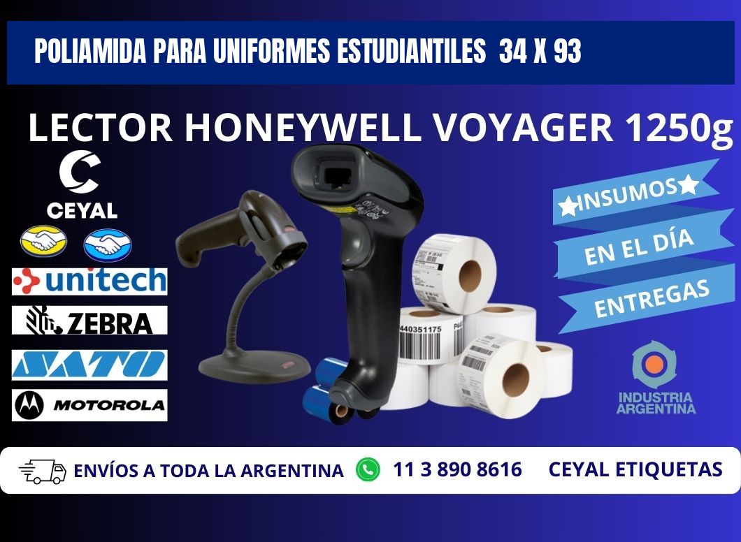 POLIAMIDA PARA UNIFORMES ESTUDIANTILES  34 x 93