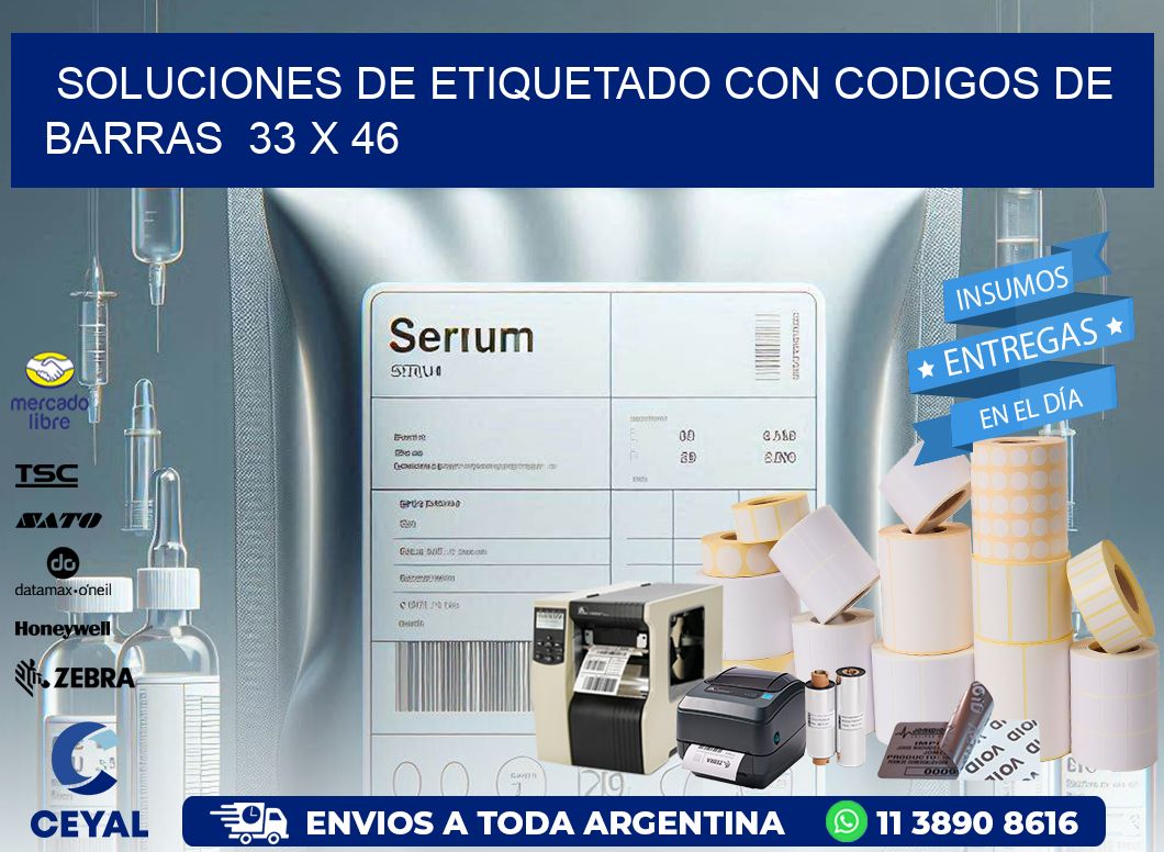 Soluciones de Etiquetado con Codigos de Barras  33 x 46