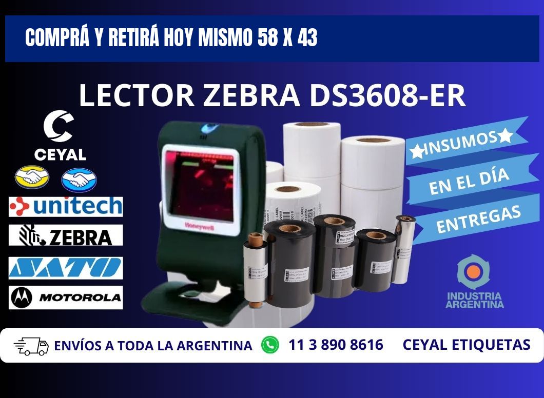 COMPRÁ Y RETIRÁ HOY MISMO 58 x 43