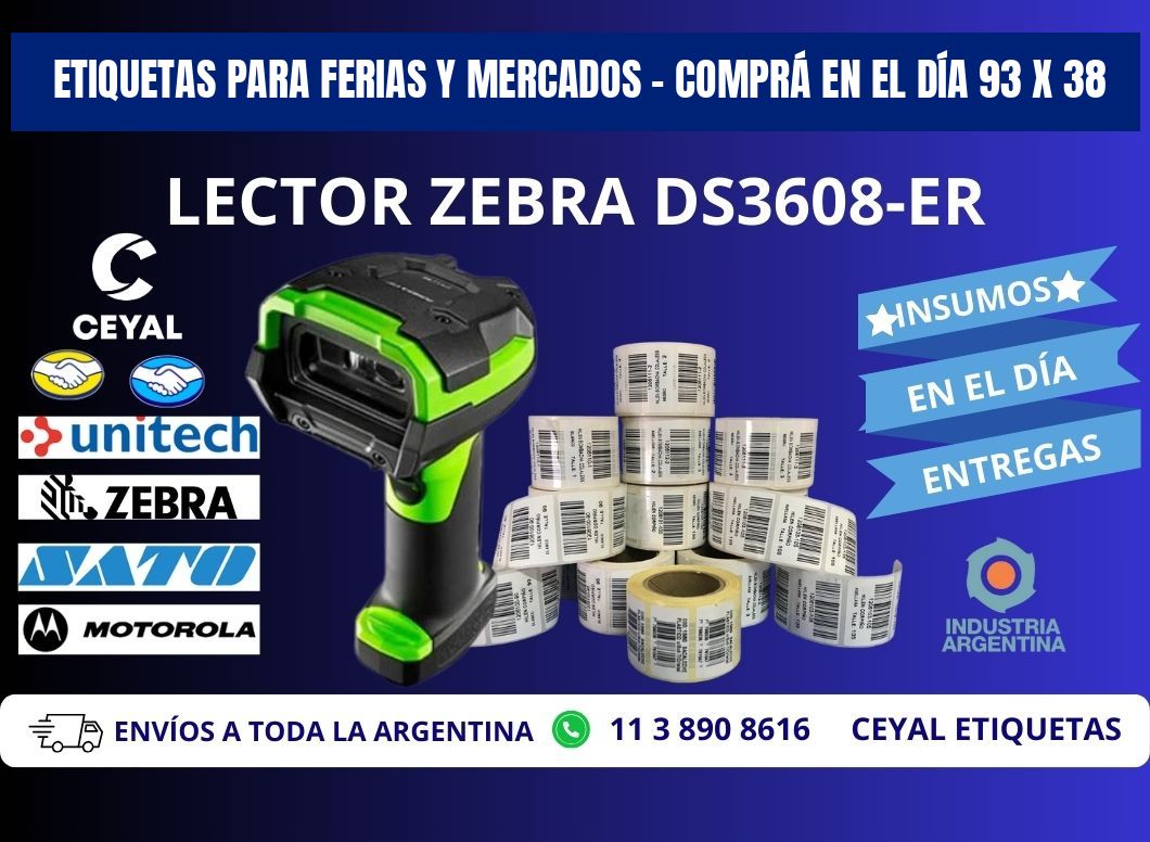 ETIQUETAS PARA FERIAS Y MERCADOS – COMPRÁ EN EL DÍA 93 x 38