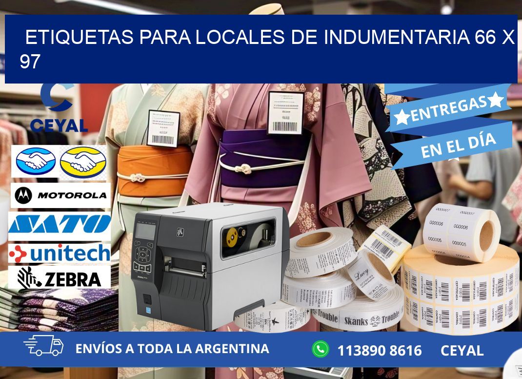 ETIQUETAS PARA LOCALES DE INDUMENTARIA 66 x 97