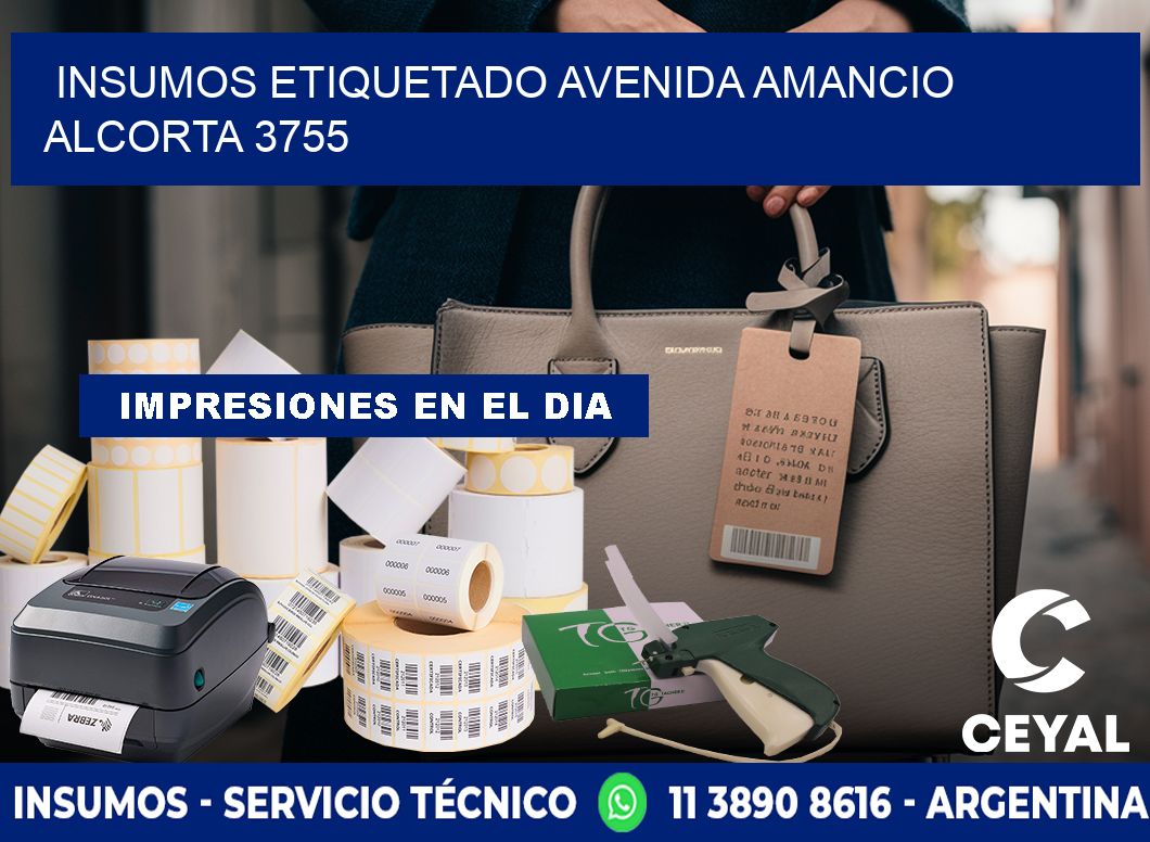 INSUMOS ETIQUETADO Avenida Amancio Alcorta 3755