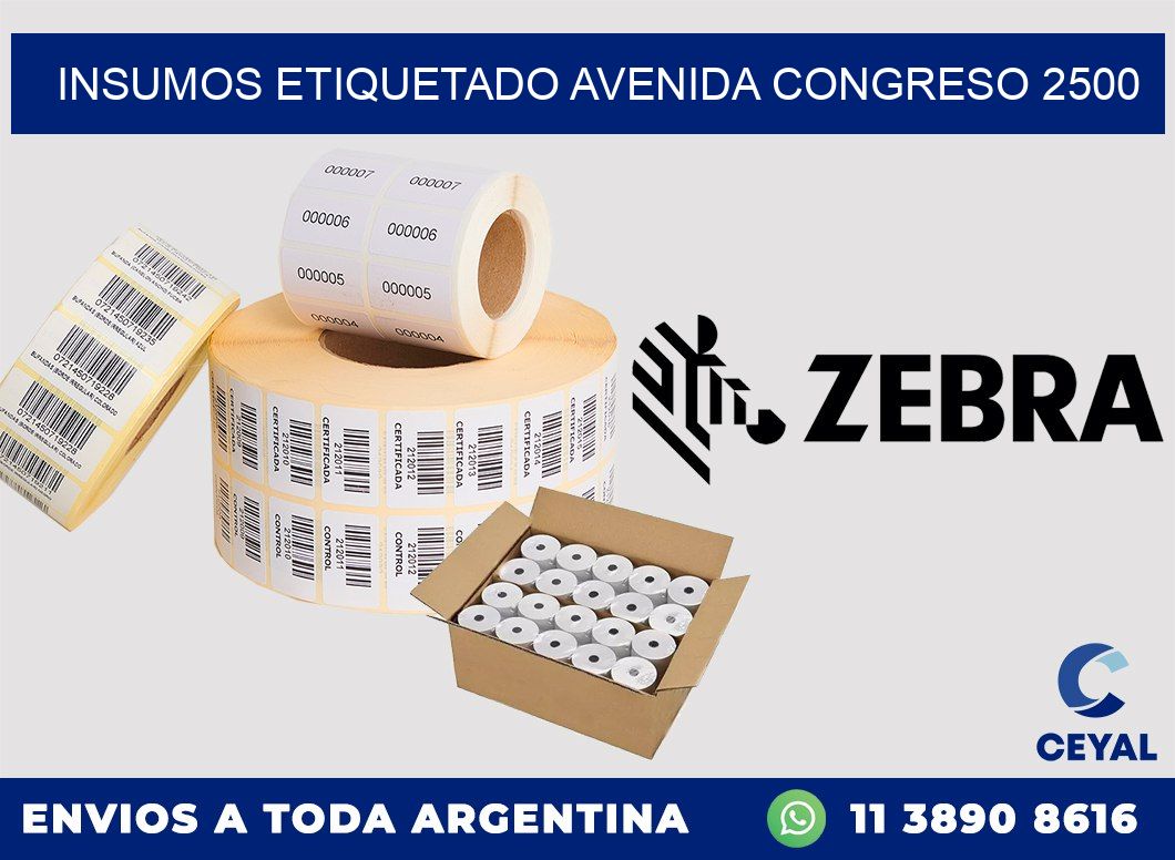 INSUMOS ETIQUETADO Avenida Congreso 2500