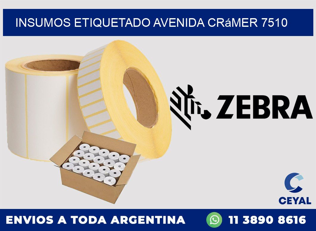 INSUMOS ETIQUETADO Avenida Crámer 7510