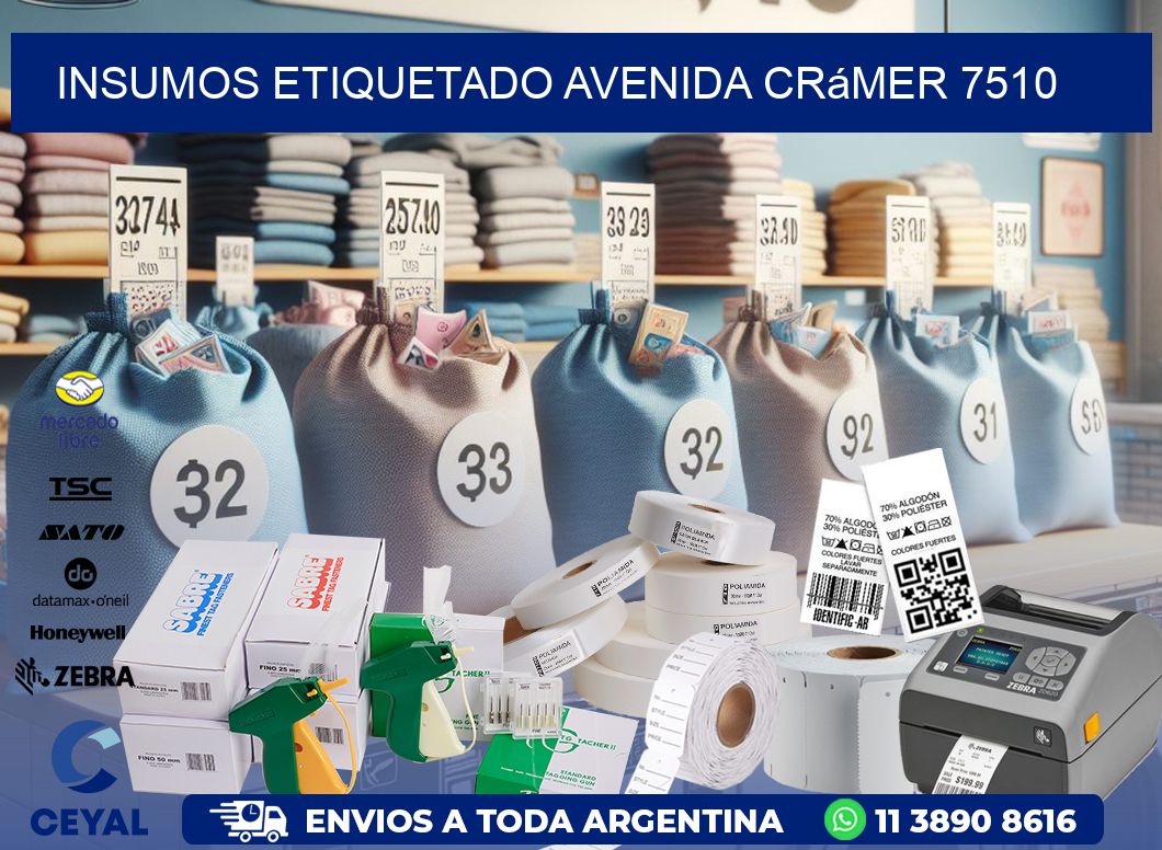 INSUMOS ETIQUETADO Avenida Crámer 7510