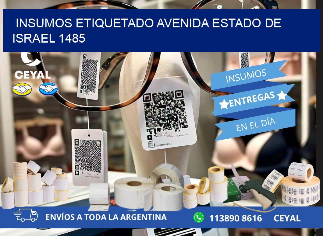 INSUMOS ETIQUETADO Avenida Estado de Israel 1485