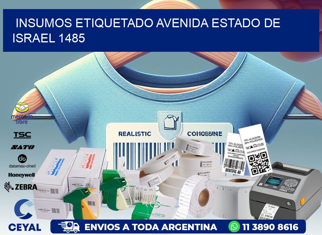 INSUMOS ETIQUETADO Avenida Estado de Israel 1485