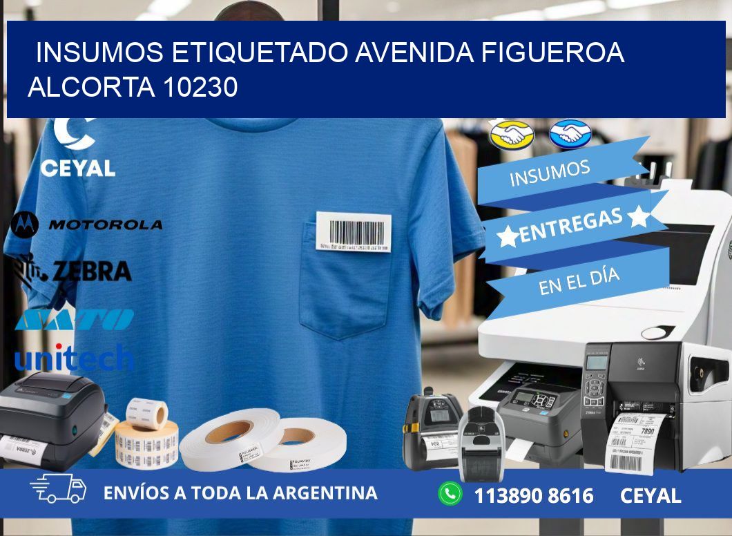 INSUMOS ETIQUETADO Avenida Figueroa Alcorta 10230
