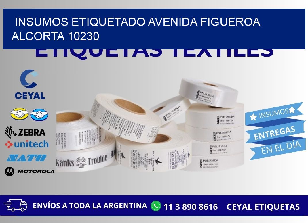 INSUMOS ETIQUETADO Avenida Figueroa Alcorta 10230