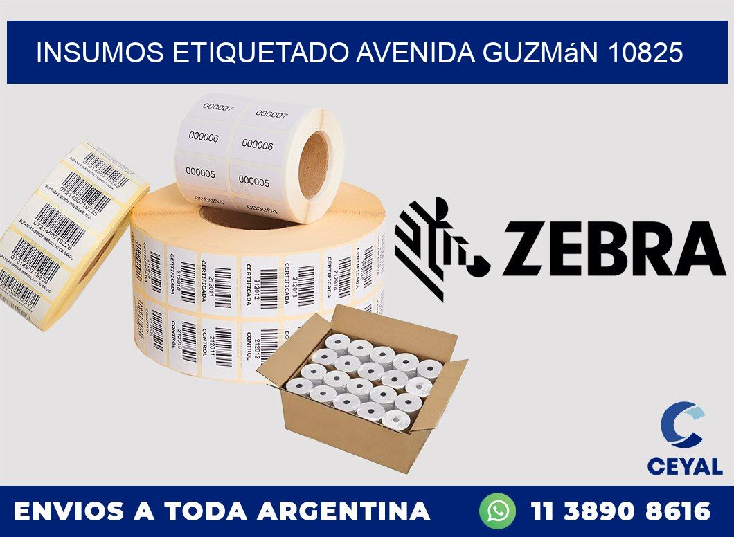 INSUMOS ETIQUETADO Avenida Guzmán 10825