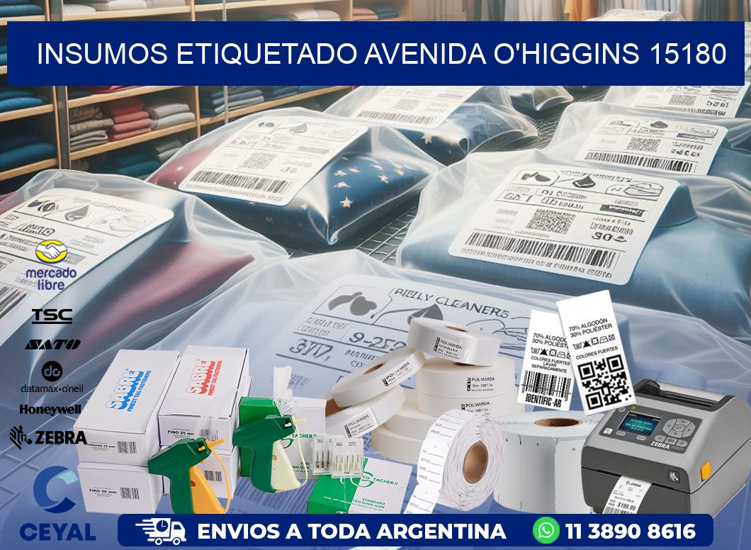 INSUMOS ETIQUETADO Avenida O’Higgins 15180