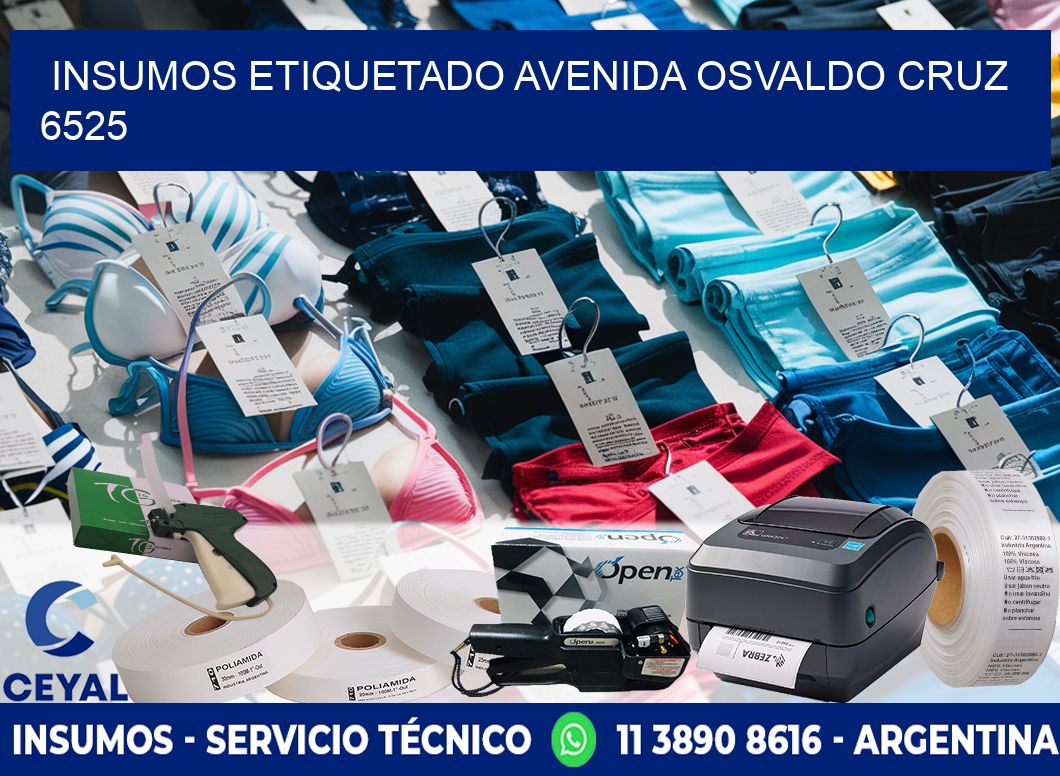 INSUMOS ETIQUETADO Avenida Osvaldo Cruz 6525