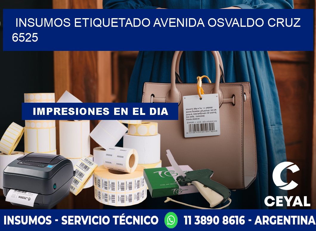 INSUMOS ETIQUETADO Avenida Osvaldo Cruz 6525